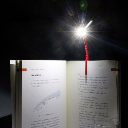 Adjustable Foldable Battery Powered Reading Light (Blue).