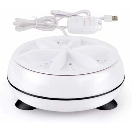 Mini Portable Ultrasonic Dirt Remover Washing Machine Usb Cable For Travel Home Business Trip.