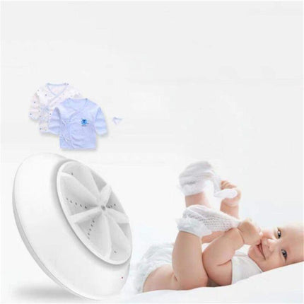 Mini Portable Ultrasonic Dirt Remover Washing Machine Usb Cable For Travel Home Business Trip.
