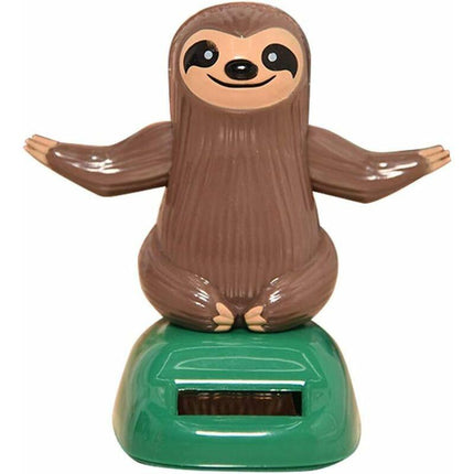 Cute Cartoon Sloth Swing Solar Car DAshboard Interior Decor Ornament Gift Novelty Desk Car Toy Ornament - Durable And.