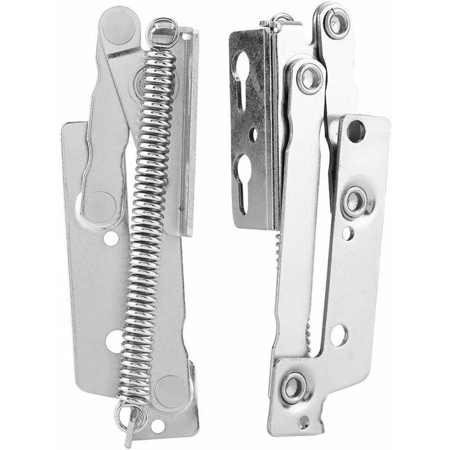 2 pcs Durable Steel Folding Support Hinges For Cupboard, Wardrobe, Cabinet, Door.