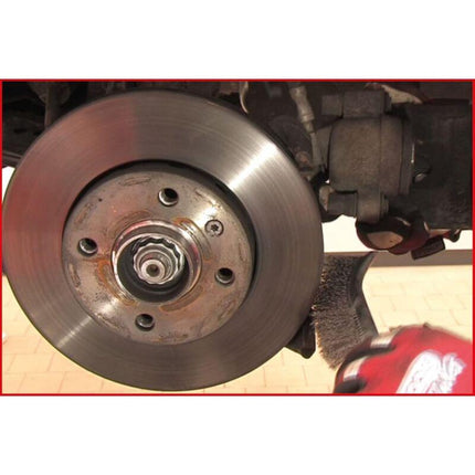 Automotive And Heavy Goods Vehicles - Wire Brush For Drum Brakes, Stainless Steel Bristles, 250 Millimeters.