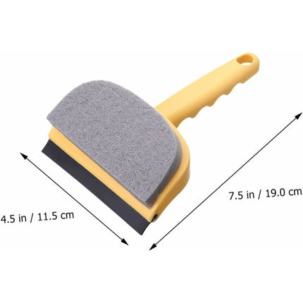 2 pcs Glass Wiper Bath Cleaner Household Floor Cleaners Double-Sided Window Cleaning Sponge Glass Cleaner Glass Cleaner.