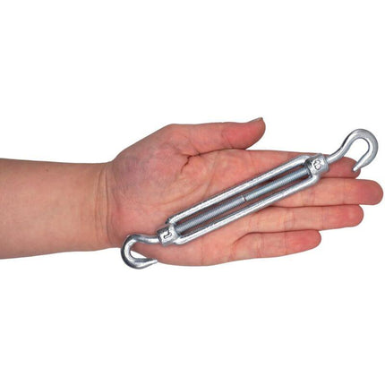 4 pcs M6 Adjustable Cable Turnbuckle With Hook And Loop - Cable Tension (4 pcs, M6).