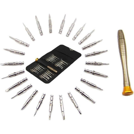 25 pcs Screwdriver Set Portable Precision Screwdriver Repair Tools Kit For Iphone, Computer, Toys, Glasses, Watches Etc.
