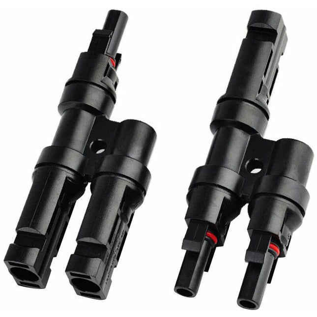 Solar Panel Mc4 Branch Connectors T/Y Cable Splitter Fitting.