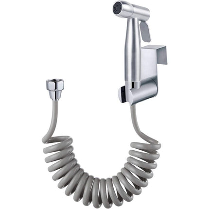 High Quality Toilet Bidet Kit With Water Tank Hook And 59" Abs Telescopic Flexible Shower Hose For DAily Personal.