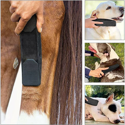 Horse Massage Comb Horse Grooming Washing Brush Hair Strip Gentle Horse Groomer Dogs Comb Washing Massage Grooming &.