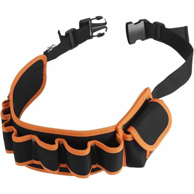 Electrician Tool Belt Tool Holder Belt For Carpenter Diy Woodworker Adjustable Nylon Belt.