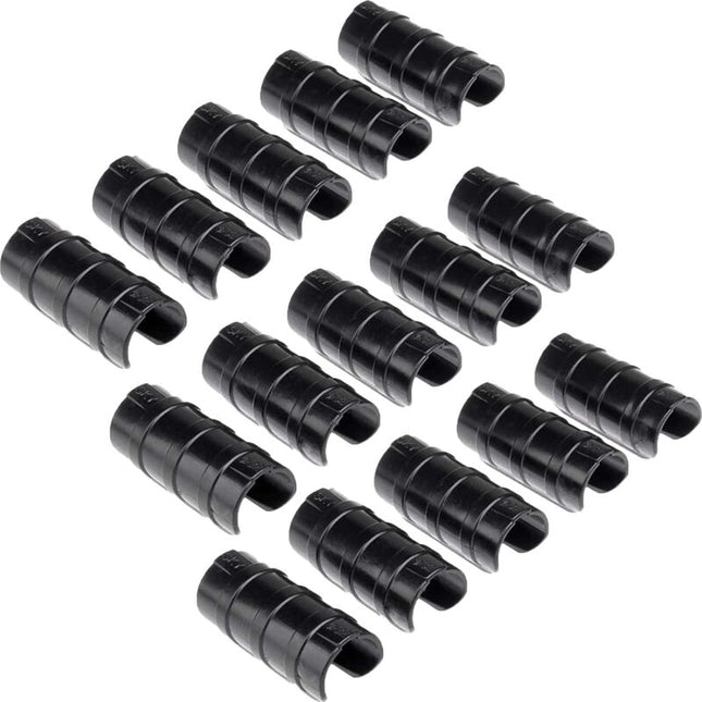 15 pcs 32Mm/1.26" Garden Buildings Tube Clip Greenhouse Frame Pipe Tube Film Clip For Greenhouse Banner Frame Shelters.