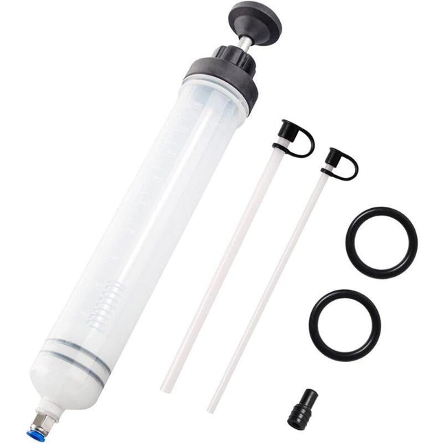 Oil Syringe 500Ml Oil Suction Syringe-Transfer Pump,Brake Fluid Syringe With Extension Tube-Drain Syringe Hand Pump.