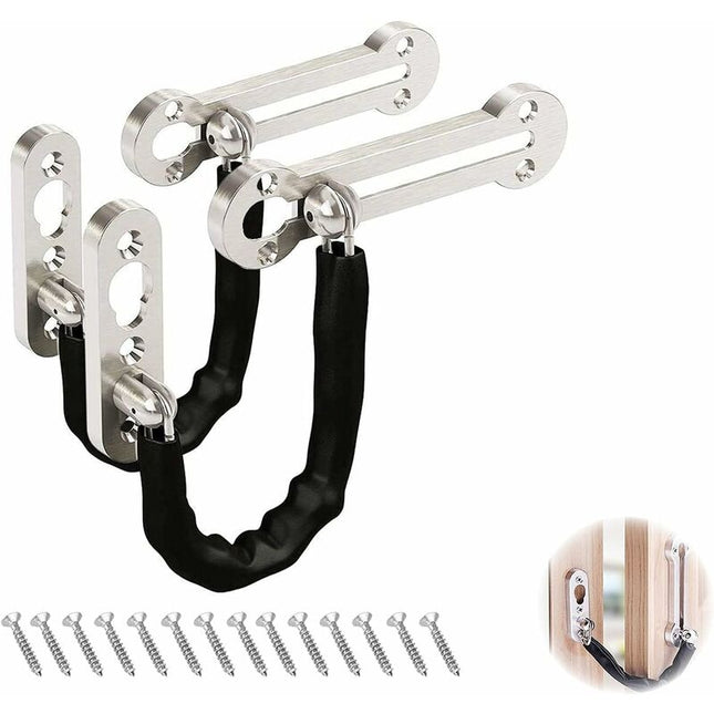 Security Lock Chains Door Anti-Theft Stainless Steel Chain Lock Guard Chain Door Latch Door Chain Security Lock For.