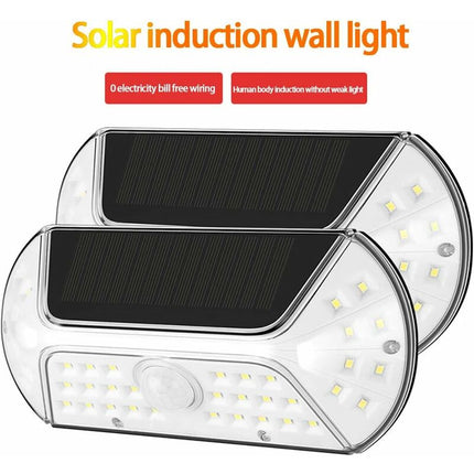 Solar Light Outdoor 40 LED Motion Sensor Waterproof Wireless Solar Security Lights For Outdoor Garage Yard Patio.