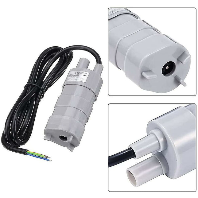 Submersible Pump, Dc 12V High Flow Water Pump, Submersible Pump, Fresh Water Pump, Boat Pump For Rv, Pond, Aquarium,.