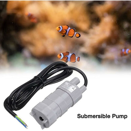 Submersible Pump, Dc 12V High Flow Water Pump, Submersible Pump, Fresh Water Pump, Boat Pump For Rv, Pond, Aquarium,.