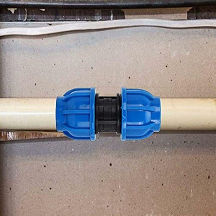 4 pcs 25Mm To 25Mm Pe Plastic Straight Water Pipe Fittings Pvc Pe Ppr Pipe Connector Accessories.
