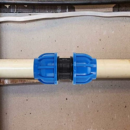 4 pcs 25Mm To 25Mm Pe Plastic Straight Water Pipe Fittings Pvc Pe Ppr Pipe Connector Accessories.