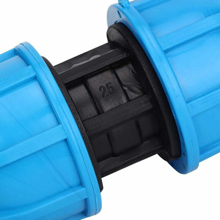 4 pcs 25Mm To 25Mm Pe Plastic Straight Water Pipe Fittings Pvc Pe Ppr Pipe Connector Accessories.