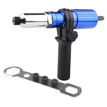 Blind Rivet Adapter To Rivet Gun - Riveting Bits For Cordless Screwdriver And Drill.