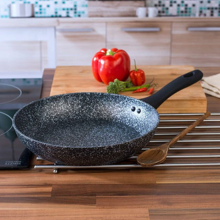 24 Cm Non-Stick Frying Pan, Forged Aluminum, Durable Non-Stick Coating, Pfoa Free - Induction, Dishwasher & Metal.