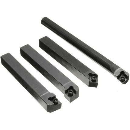 4 pcs Turning Tool Holder + Ccmt09T304 Carbide Inserts + T15 Wrench.