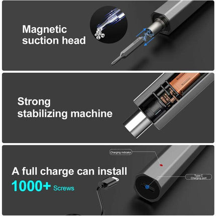 66 In 1 Cordless Electric Precision Screwdriver With LED Light Mini Electronic Screwdriver Kit For Toys Watches.