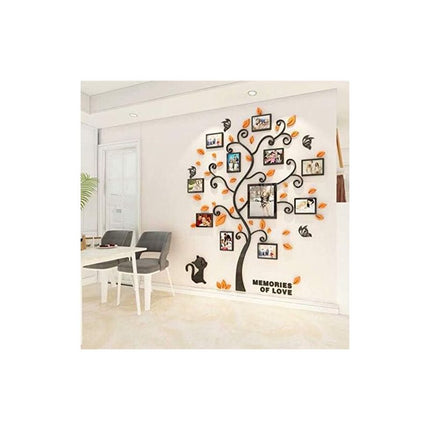 Wall Stickers Tree Photo Frame 3D Diy Mural Decals Arts Home Decoration For Bedroom, Living ROom, Nursery, Hall,.