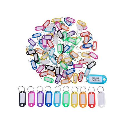 Key Tags/Key Panels, Heavy Duty Weatherproof, Labels, 100 Pieces.