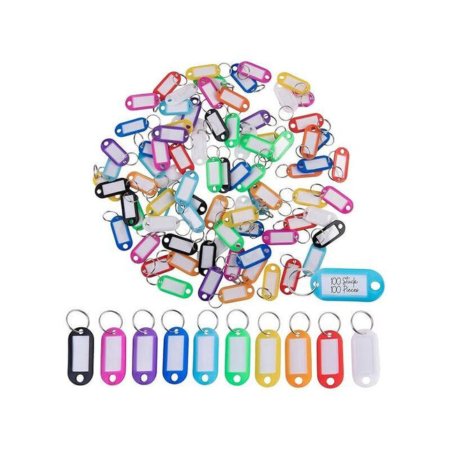 Key Tags/Key Panels, Heavy Duty Weatherproof, Labels, 100 Pieces.