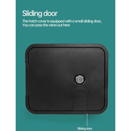 Rv Cable Hatch, Replacement Parts Rv Access Panel Accessories Waterproof - Lock For Converting A Camper Trailer,.