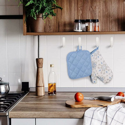 Adhesive Hooks, 4 Pieces Aluminum Bathroom Wall Hooks No Drilling Waterproof Towel Holder, Kitchen Office Towel Hanger.