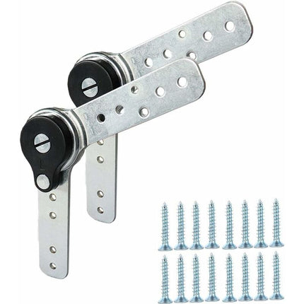 2 X Furniture Adjustable Angle Hinge Self-Reset Function Heavy Duty Hinge Angle Adjustment Fit Sofa/Bed/Cabinet/Tilt.