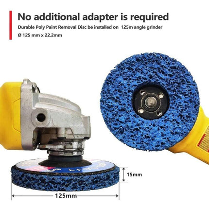 125 X 22 Mm Cleaning Discs, Grinding Disc Grinding Discs For Surface Treatment Paint Abrasive Disc For Angle Grinder -.