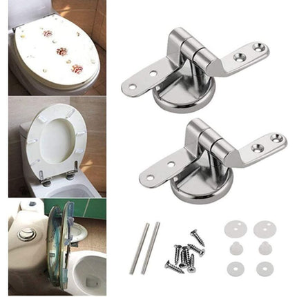 Toilet Seat Hinge Replacement Fixings Zinc Alloy Toilet Seat Hinge Toilet Seat Hinge For Wood Resin Mdf Toilet Seat.