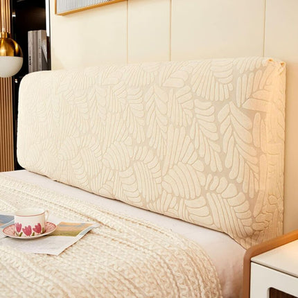 Stretch Headboard Cover For Queen And King Size Bed, Curved Dustproof Protector Slipcover For Bedroom Decor (Champagne,.