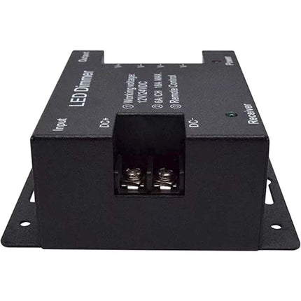 12V Wireless LED Touch LED Dimmer Switch - 12V Dc With Remote Control For All Dc Dimmable LED Lamps - 18A Wireless.