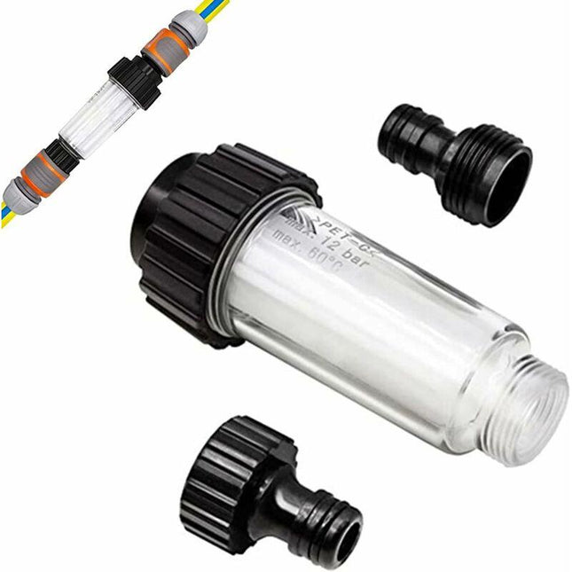 1 pcs Hose Filter For Pressure Washer Garden Hose Filter, For High Pressure Washers Garden Pump 3/4 Inch Connection.