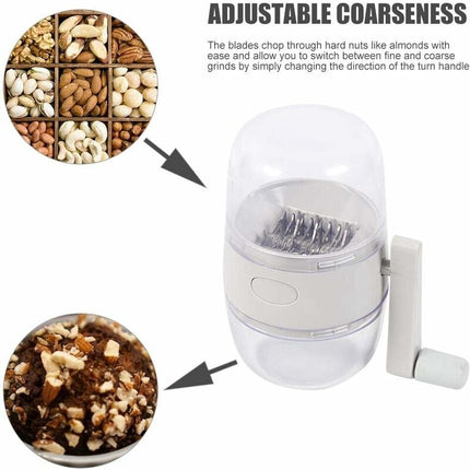 Manual Nut Grinder, Nut Chopper With Non-Slip Base, Multifunctional Dried Fruit Crusher, Peanut Crusher, Sesame Nut.