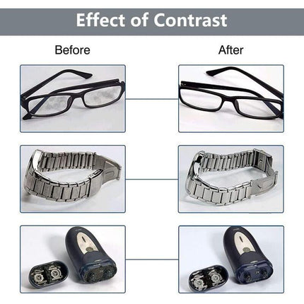 Ultrasonic Cleaner 350Ml Glasses Cleaner Ultrasonic Bath For Glasses Jewelry Watches Rings Necklaces Razors Dentures.