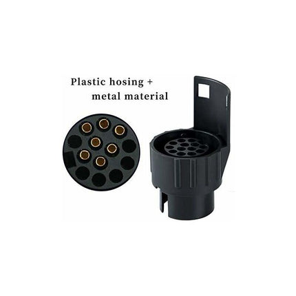 Trailer Plug Socket Adaptor,13 To 7 Trailer Towing Socket Adaptor For Trailer Truck Caravan Wagon.