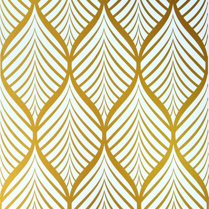 Modern Minimalist Yellow And White Geometric Pattern Wallpaper Waterproof Self-Adhesive Vinyl Film For Bathroom Living.