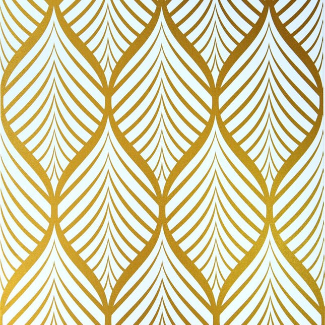 Modern Minimalist Yellow And White Geometric Pattern Wallpaper Waterproof Self-Adhesive Vinyl Film For Bathroom Living.