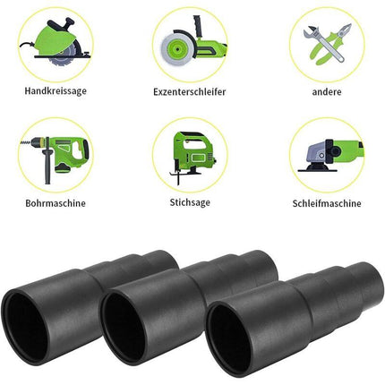 6 pcs Vacuum Hose Adapters, Vacuum Hose End Connector Adapters For Universal Shop Vacuums.