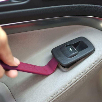Car Audio Disassembly Tool Interior Door Panel Plastic Pry Buckle Screwdriver Four-Piece Set Plastic Buckle Screwdriver.