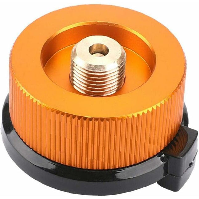 Camping Stove Gas Adapter Conversion Head Adapter For Canister Butane Screw Gas Cartridge Adapter Piston, Outdoor.