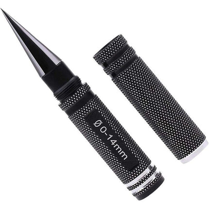 Hole Puncher Body Shell Hole Opener Reamer Expandable 0-14Mm Drill Diy Tool With Size Indicator For Rc Car Boat.