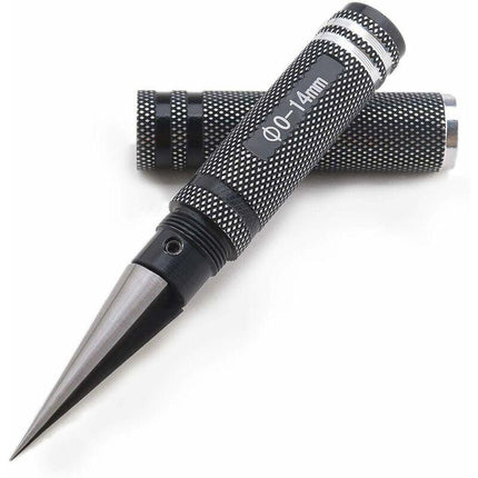 Hole Puncher Body Shell Hole Opener Reamer Expandable 0-14Mm Drill Diy Tool With Size Indicator For Rc Car Boat.
