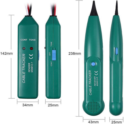 Multifunctional Wire Tester, Cable Detector, Ms6812 RObot Lawn Mower Cable Detector, Lan Network Cable Line Tester,.
