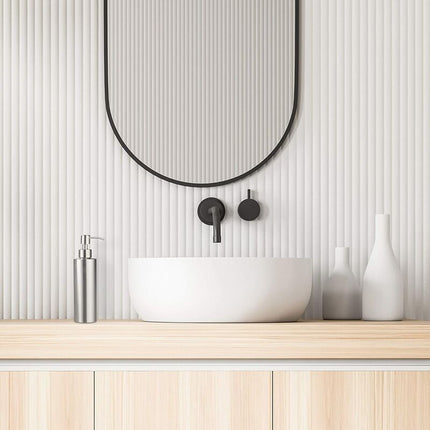 Brushed Stainless Steel Refillable Soap Dispenser 350Ml Silver.