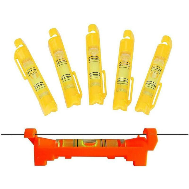 Spirit Level, 6 Pieces Practical String Level, Levels With Pre-Made Hooks, String Level For Masonry And Plumbing,.